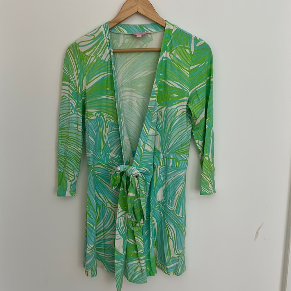 Lilly Pulitzer Karlie Wrap Skort Romper - perfect condition worn <5x